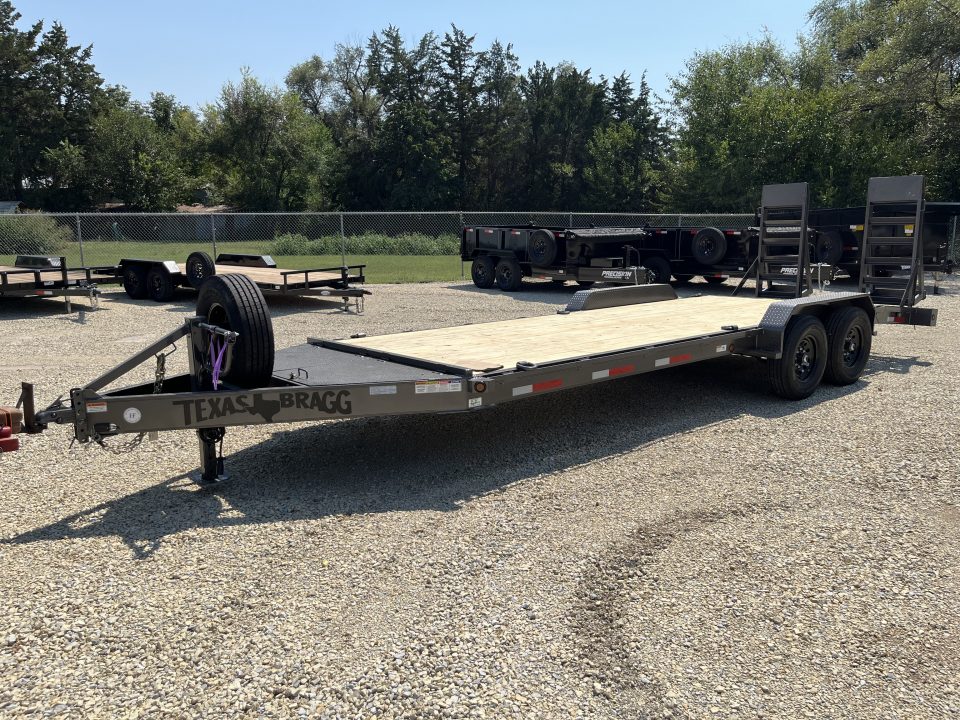 New 2026 Texas Bragg Trailers 83"x22' 14K Boss Equipment Trailer