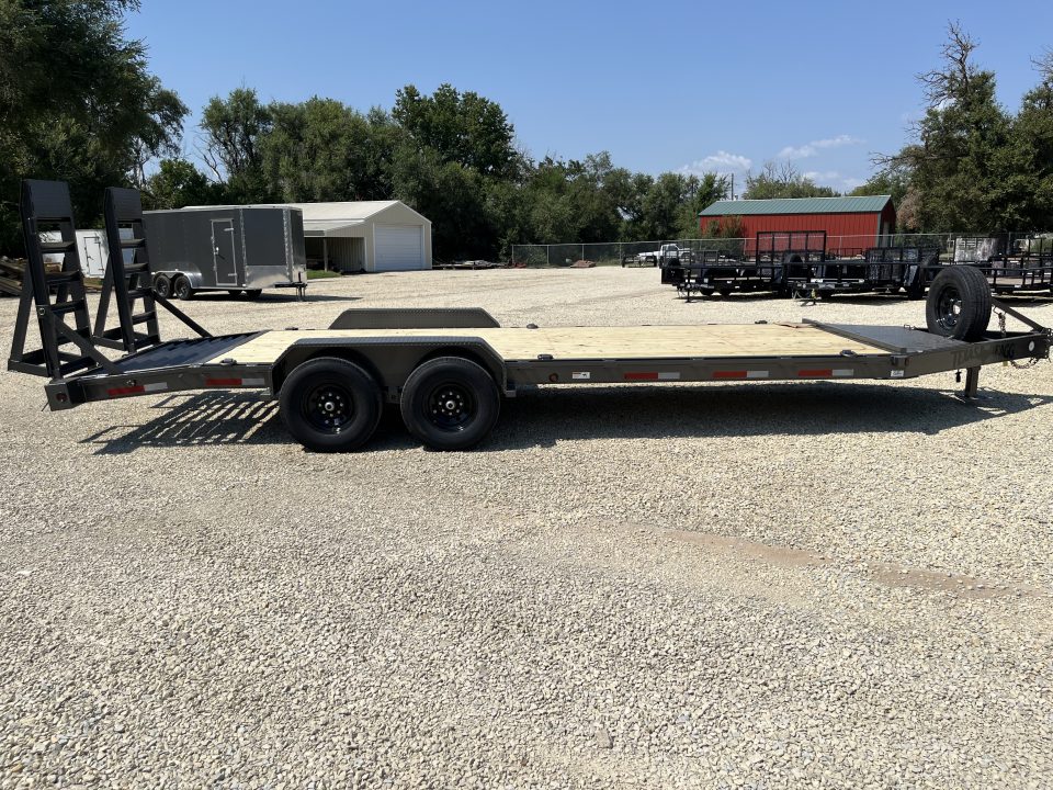 New 2026 Texas Bragg Trailers 83"x22' 14K Boss Equipment Trailer