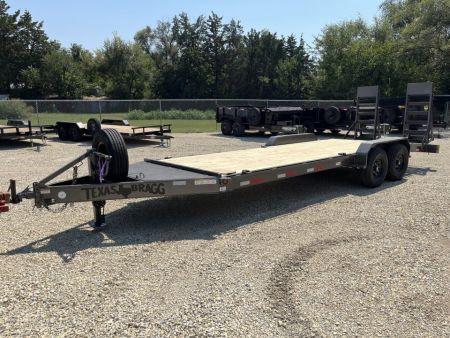 New 2026 Texas Bragg Trailers 83 x22' 14K Boss Equipment Trailer