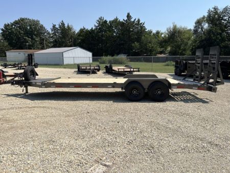 New 2026 Texas Bragg Trailers 83"x22' 14K Boss Equipment Trailer