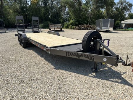New 2026 Texas Bragg Trailers 83"x22' 14K Boss Equipment Trailer