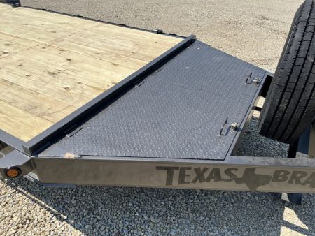 New 2026 Texas Bragg Trailers 83"x22' 14K Boss Equipment Trailer