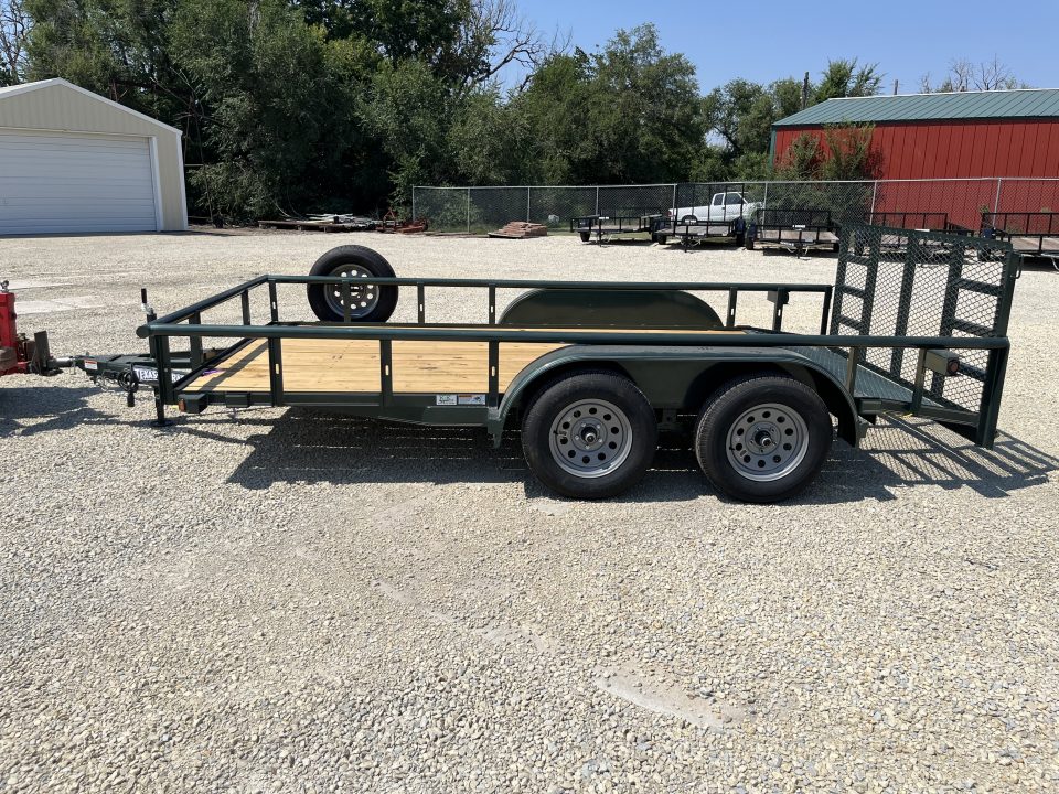 New 2026 Texas Bragg Trailers 83x14 Light Pipe Utility Trailer