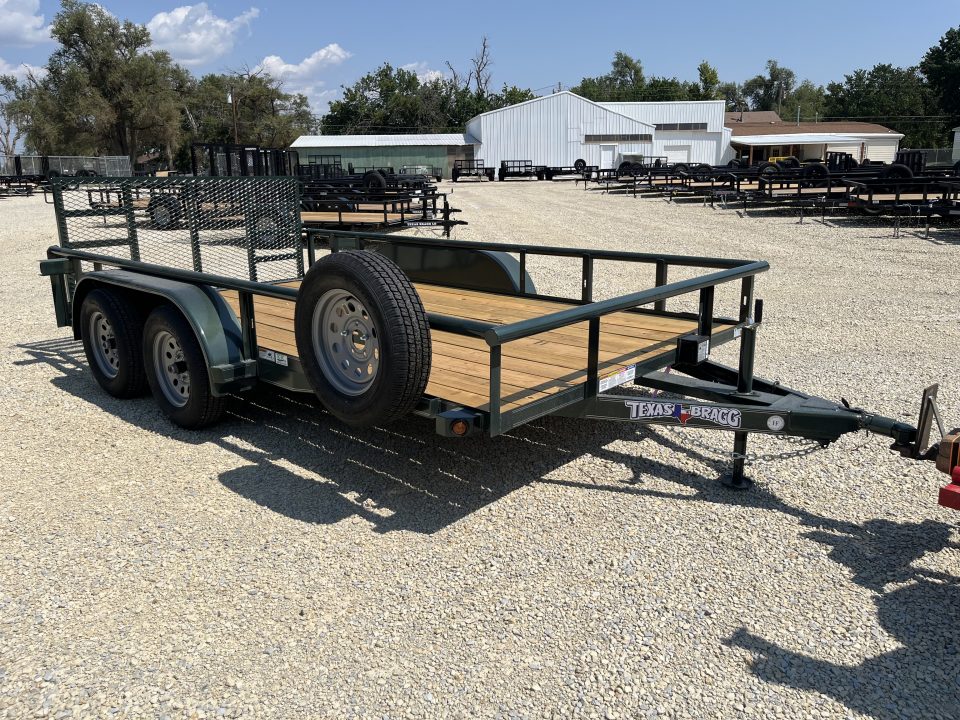 New 2026 Texas Bragg Trailers 83x14 Light Pipe Utility Trailer