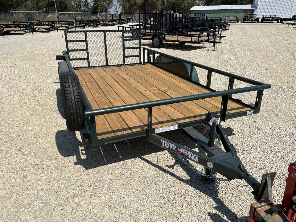 New 2026 Texas Bragg Trailers 83x14 Light Pipe Utility Trailer