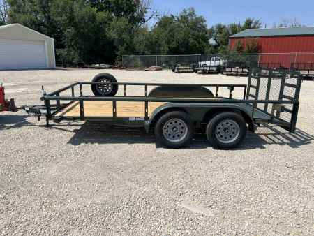 New 2026 Texas Bragg Trailers 83x14 Light Pipe Utility Trailer