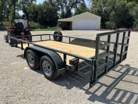New 2026 Texas Bragg Trailers 83x14 Light Pipe Utility Trailer