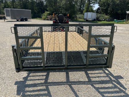 New 2026 Texas Bragg Trailers 83x14 Light Pipe Utility Trailer