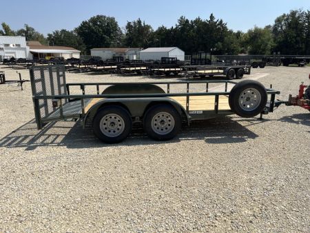 New 2026 Texas Bragg Trailers 83x14 Light Pipe Utility Trailer