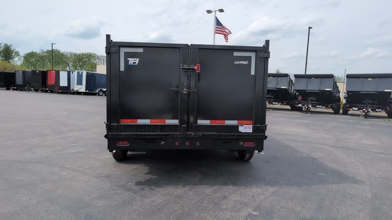 New 2026 Top Hat Trailers Low Profile Dump 140 14K 7X16 DX14 Dump Trailer