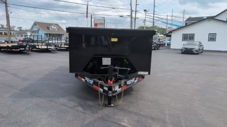 New 2026 Top Hat Trailers Low Profile Dump 140 14K 7X16 DX14 Dump Trailer