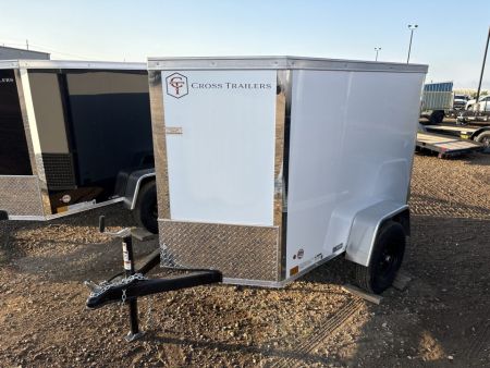 New 2027 Cross Trailers 4X6 Cargo / Enclosed Trailer