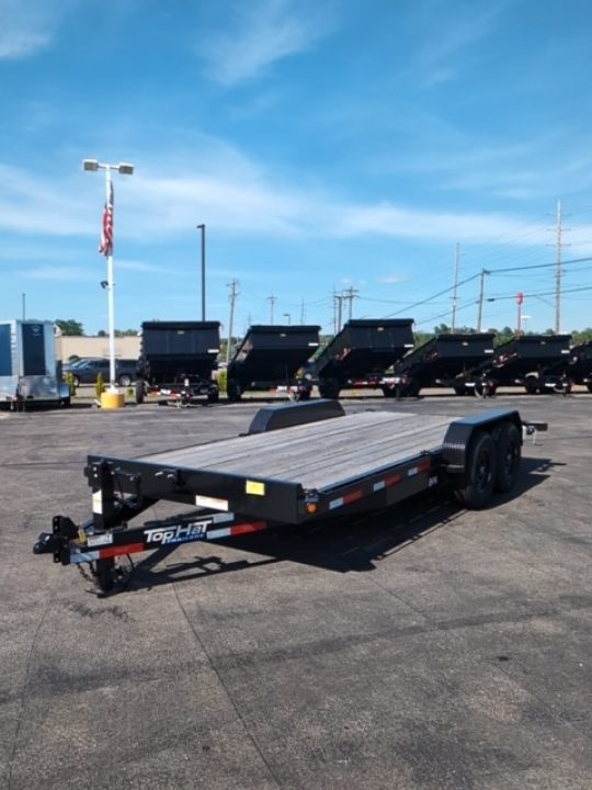 New 2026 Top Hat Trailers 7X18 EH 14K Equipment Trailer