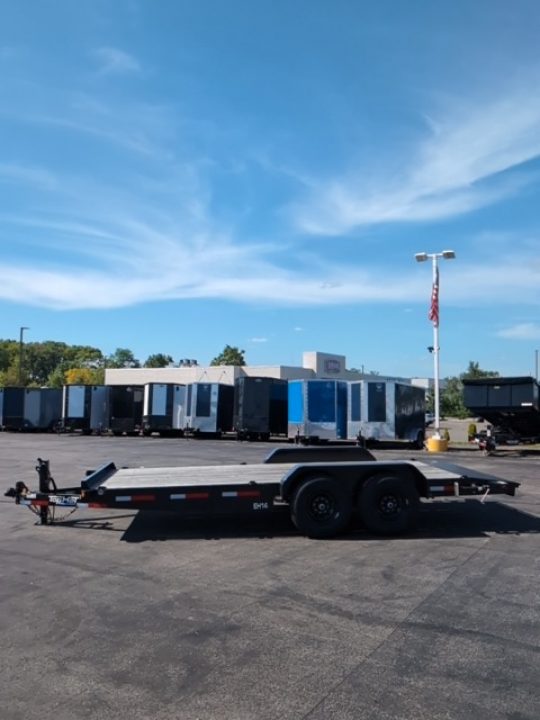 New 2026 Top Hat Trailers 7X18 EH 14K Equipment Trailer