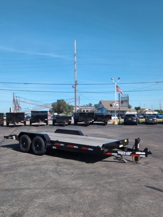 New 2026 Top Hat Trailers 7X18 EH 14K Equipment Trailer