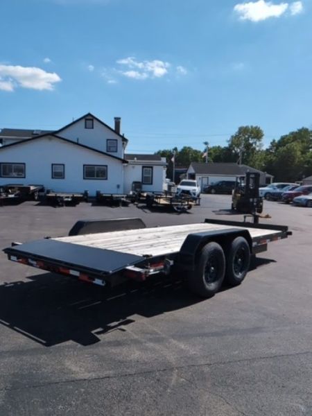 New 2026 Top Hat Trailers 7X18 EH 14K Equipment Trailer
