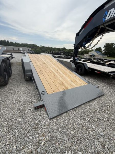 New 2027 Diamond C HDT 307 24’ Tilt Trailer, 24K GVWR, ABS BRAKES, 2SPD DROP LEG JACK, 14 PLY TIRES REMOVABLE FENDERS
