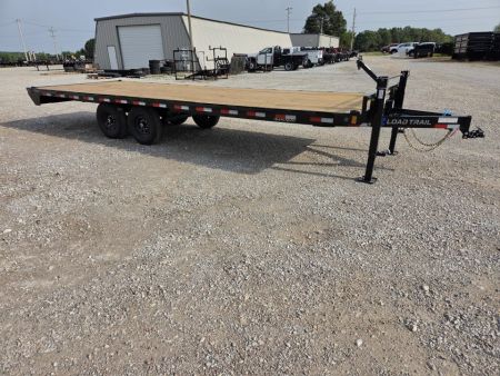 New 2027 Load Trail 102X24 TANDEM 14K DECKOVER W/SLIDE OUT RAMPS
