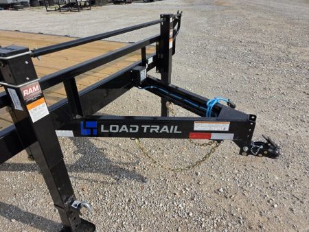New 2027 Load Trail 102X24 TANDEM 14K DECKOVER W/SLIDE OUT RAMPS