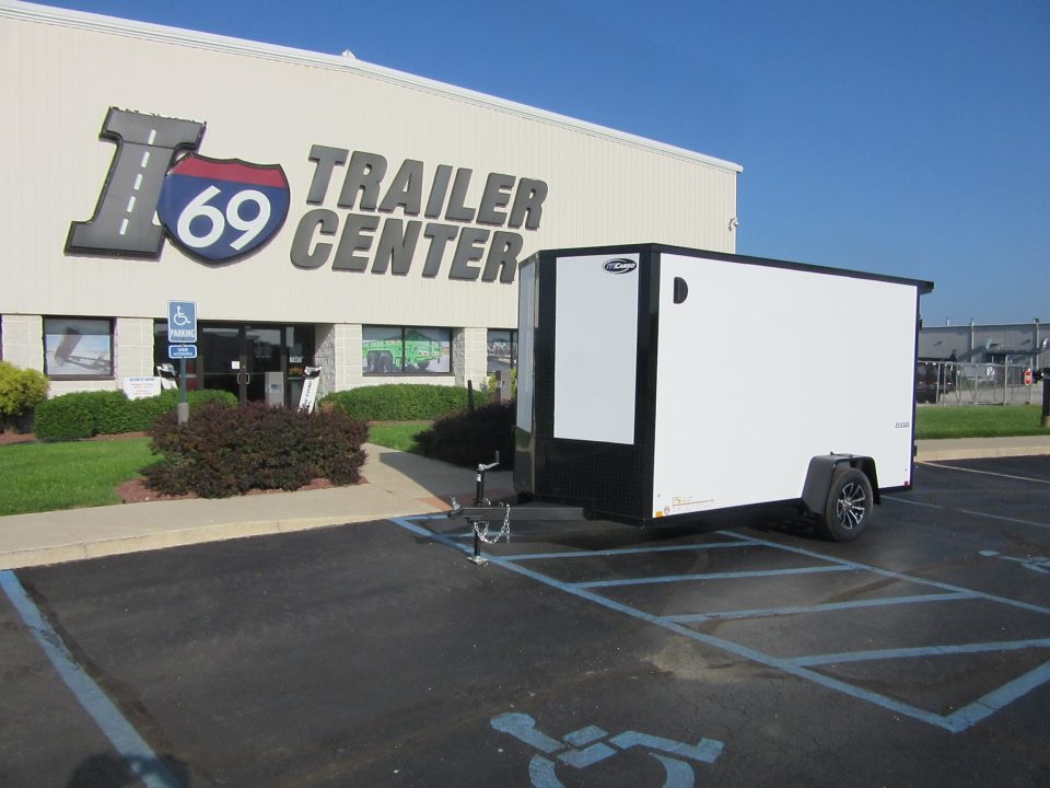 New 2026 ITI Cargo 6 x 12 KY-DX7212-030 Cargo / Enclosed Trailer 3K / Black Trim / Rear Flare