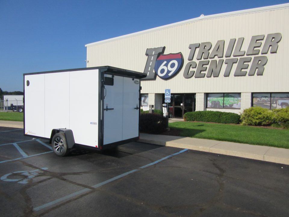 New 2026 ITI Cargo 6 x 12 KY-DX7212-030 Cargo / Enclosed Trailer 3K / Black Trim / Rear Flare
