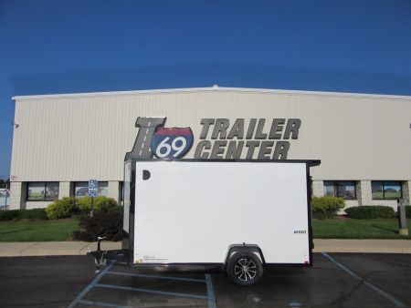 New 2026 ITI Cargo 6 x 12 KY-DX7212-030 Cargo / Enclosed Trailer 3K / Black Trim / Rear Flare