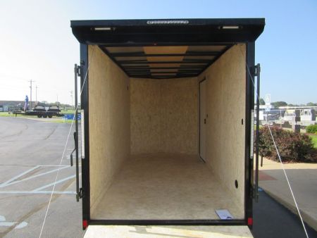 New 2026 ITI Cargo 6 x 12 KY-DX7212-030 Cargo / Enclosed Trailer 3K / Black Trim / Rear Flare