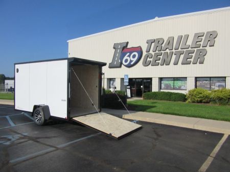 New 2026 ITI Cargo 6 x 12 KY-DX7212-030 Cargo / Enclosed Trailer 3K / Black Trim / Rear Flare