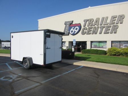 New 2026 ITI Cargo 6 x 12 KY-DX7212-030 Cargo / Enclosed Trailer 3K / Black Trim / Rear Flare