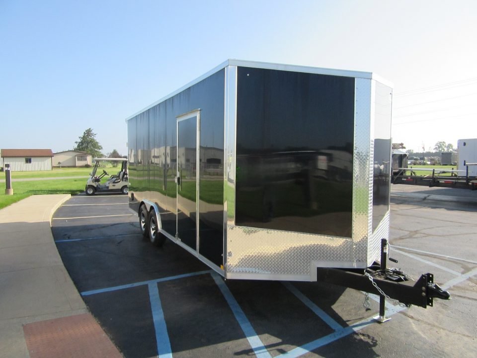 New 2026 ITI Cargo 8.5 x 20 KY-SEC10220-100 Car / Racing Trailer 10K / Rear Flare / Translucent Roof