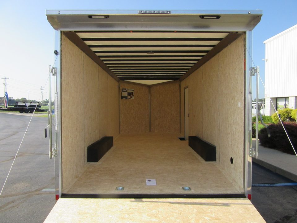 New 2026 ITI Cargo 8.5 x 20 KY-SEC10220-100 Car / Racing Trailer 10K / Rear Flare / Translucent Roof