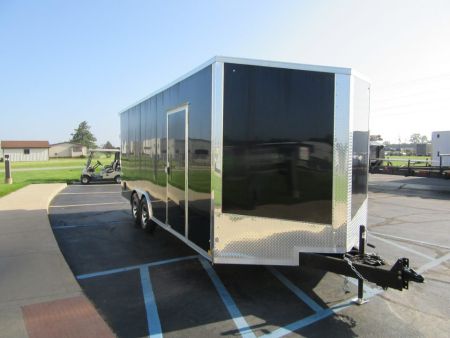 New 2026 ITI Cargo 8.5 x 20 KY-SEC10220-100 Car / Racing Trailer 10K / Rear Flare / Translucent Roof
