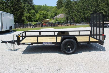 New 2027 Sure-Trac 6' x 12' Single Axle Tube Top Utility Trailer - 2990# GVW