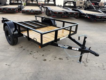New 2027 Top Hat Trailers DJX- 8X60 Utility Trailer