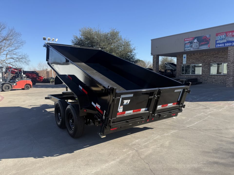 New 2026 Top Hat Trailers DE14-14'x7'x2' Dump Trailer