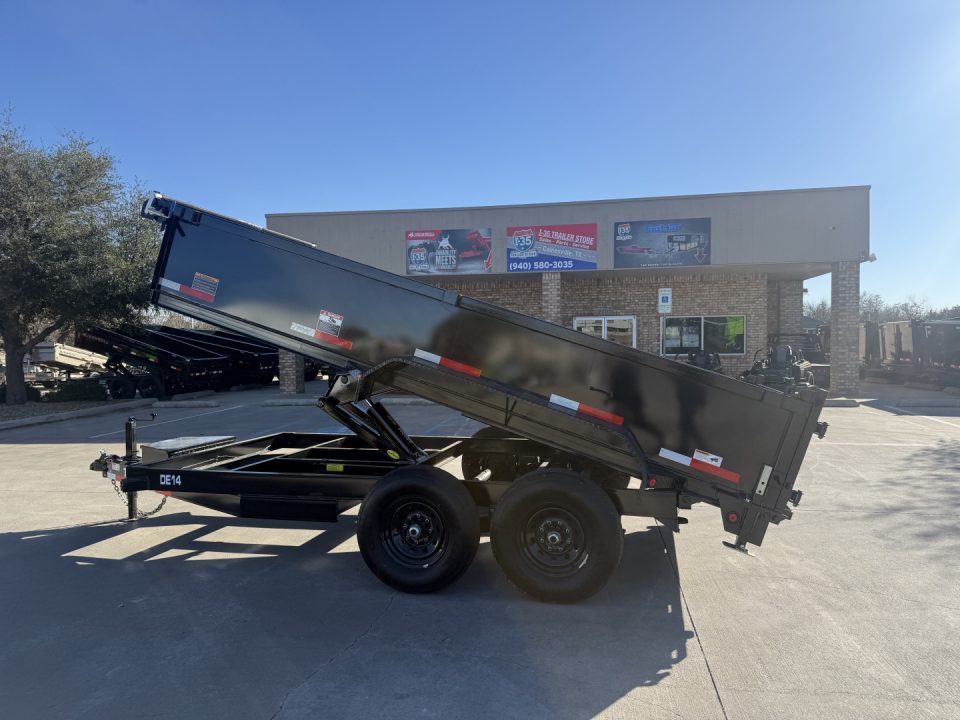 New 2026 Top Hat Trailers DE14-14'x7'x2' Dump Trailer
