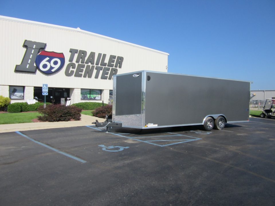 New 2026 ITI 8.5 x 24 Cargo KY-SEC10224-100 Car / Racing Trailer 10K / Rear Flare / Translucent Roof