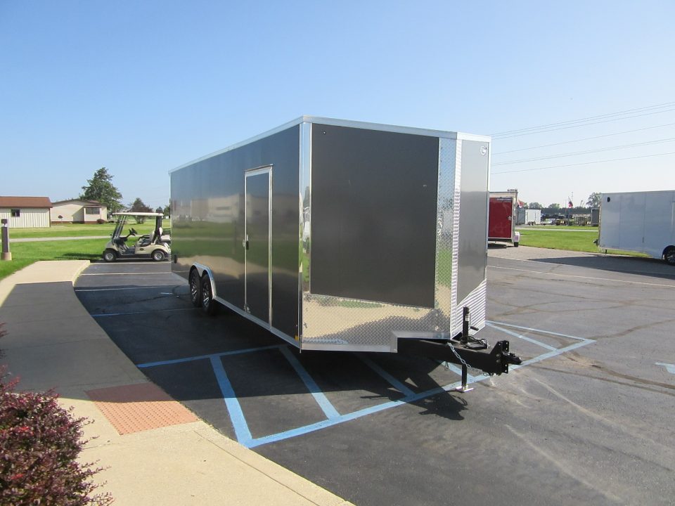 New 2026 ITI 8.5 x 24 Cargo KY-SEC10224-100 Car / Racing Trailer 10K / Rear Flare / Translucent Roof