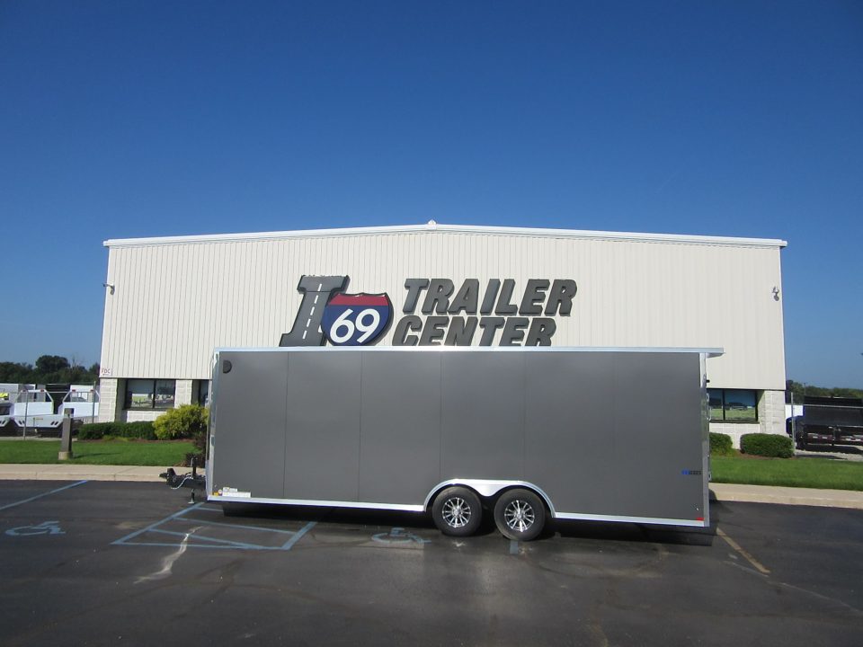 New 2026 ITI 8.5 x 24 Cargo KY-SEC10224-100 Car / Racing Trailer 10K / Rear Flare / Translucent Roof