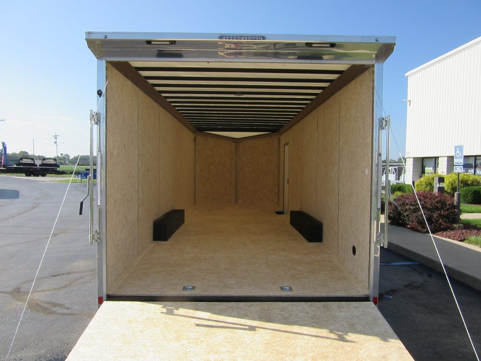 New 2026 ITI 8.5 x 24 Cargo KY-SEC10224-100 Car / Racing Trailer 10K / Rear Flare / Translucent Roof