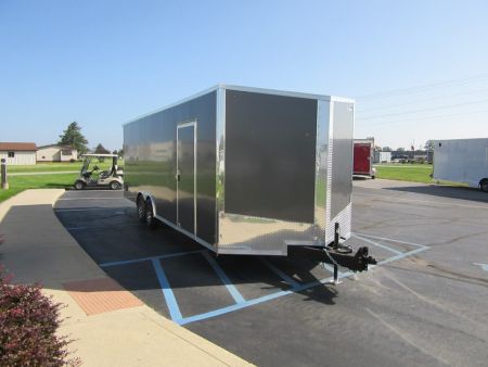 New 2026 ITI 8.5 x 24 Cargo KY-SEC10224-100 Car / Racing Trailer 10K / Rear Flare / Translucent Roof