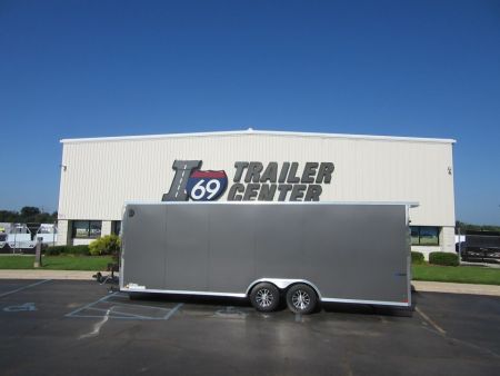 New 2026 ITI 8.5 x 24 Cargo KY-SEC10224-100 Car / Racing Trailer 10K / Rear Flare / Translucent Roof