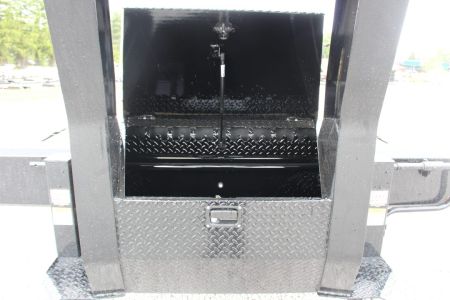 New 2027 Moritz FDGH Hydraulic Tail 30' GOOSENECK Deckover Flatbed Trailer- 25900# GVW