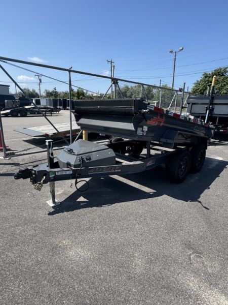 New 2027 Horizon Trailers HZ5 60 X10' Dump Trailer RAMPS & TARP / 7600 GVWR