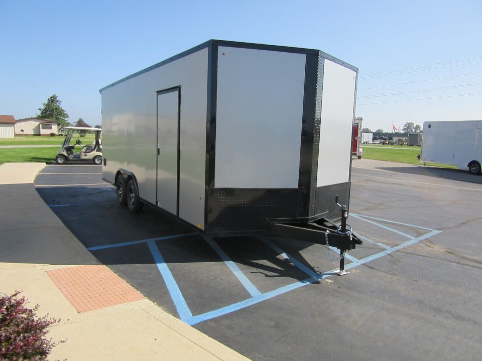 New 2026 Cargo Express 8.5 x 20 KE-DXC10220-070 Car / Racing Trailer 7K / Black Trim / Rear Flare
