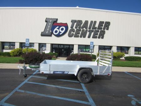 New 2027 Aluma 6310ESA-S All-Aluminum High Side Utility Trailer 2K / Spare Tire
