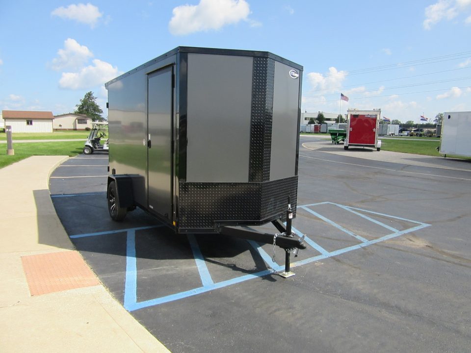 New 2026 ITI Cargo 6 x 12 KY-DX7212-030 Cargo / Enclosed Trailer 3K / Black Trim / Rear Flare