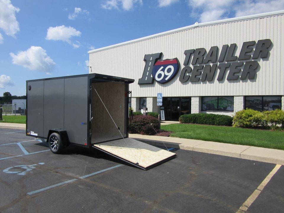 New 2026 ITI Cargo 6 x 12 KY-DX7212-030 Cargo / Enclosed Trailer 3K / Black Trim / Rear Flare