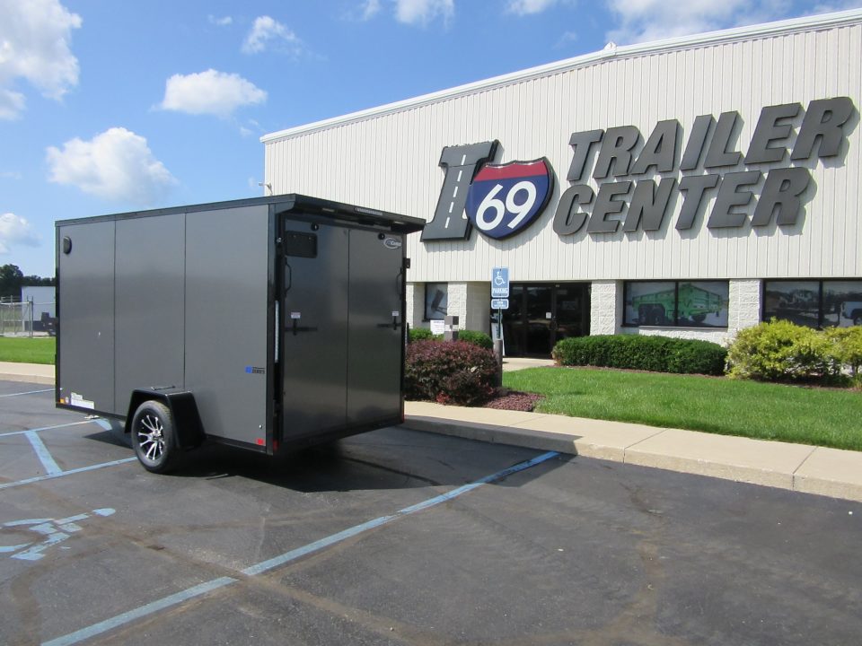 New 2026 ITI Cargo 6 x 12 KY-DX7212-030 Cargo / Enclosed Trailer 3K / Black Trim / Rear Flare