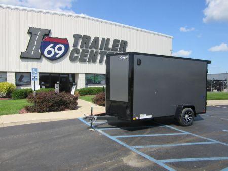 New 2026 ITI Cargo 6 x 12 KY-DX7212-030 Cargo / Enclosed Trailer 3K / Black Trim / Rear Flare